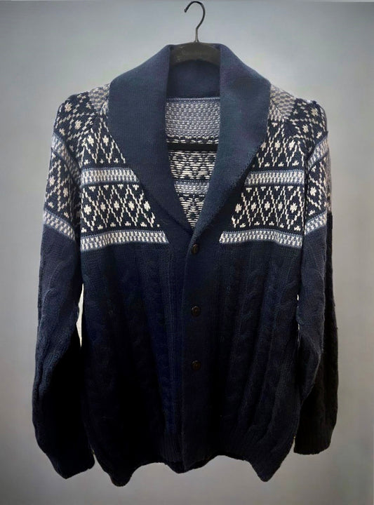 Men’s Alpaca Wool Button Cardigan